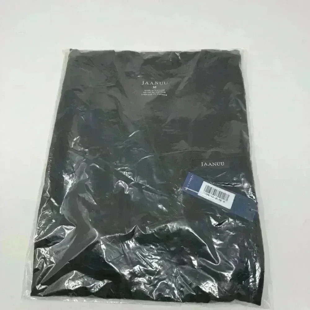 BRAND NEW WITH TAGS Jaanuu Women's Relaxed 3-Pocket Top BLACK COLOR MULTI SIZE